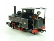 Hudswell Clarke Lined Black Dual Gauge