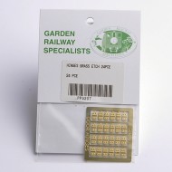 Hinges Brass Etch - 24 off