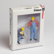 WORKERS WITH HELMETS