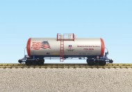 PATRIOTIC (FLAG) 42 TANKCAR SILVER/RED/BLUE 1776-2026