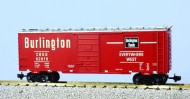 40FT STEEL BOXCAR - BURL ROUTE #1