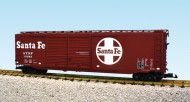 50FT STEEL BOXCAR - SANTA FE