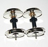 R22-624 Metal Wheels w/Gear  For Inner Axle (2)