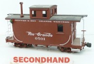 Accucraft AM-33-213 Short Caboose D&RGW #0501