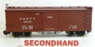 D&SNG #3633 Boxcar unboxed