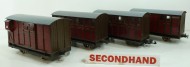 4 Scratch coaches Talyllyn 45mm unboxed