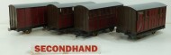 4 Scratch coaches Talyllyn 45mm unboxed
