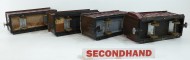 4 Scratch coaches Talyllyn 45mm unboxed