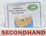 Ffestiniog Type 3 Quarryman carriage kit
