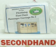Ffestiniog first Class Passenger Carriage No.2 Kit