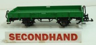 LGB Flat 1 plank 4 wheel wagon Green unboxed