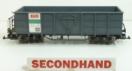 LGB RhB Grey Open wagon #8501 Unboxed