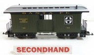 PK38626 Santa Fe Baggage Car Green