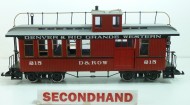 L4075 D&RGW Caboose unboxed