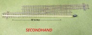 G3 Trailing Crossing 58 inches track length 12ft rad