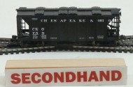 C&O 2 bay covered Hopper No.759 unboxed