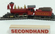 1208 Rivarossi 2-4-0 Loco Virginia& Truckee Red