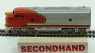 OO Gauge Santa Fe F7 A unit unboxed