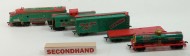 Mantua Match Box Holiday ExpressHO Train Set unboxed