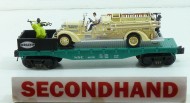 k-Line NYC Flat Car with Fire appliance unboxed