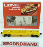 Lionel 3-Rail Operating Log Dump Car