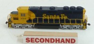 60304 Bachmann GP40 Santa Fe #3504 UNBOXED