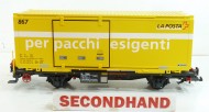 L47893 RhB "La Posta" Container Flat Car