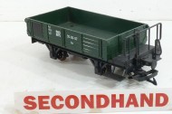 LGB Low side Gondola Green(Rusty Wheel)unboxed