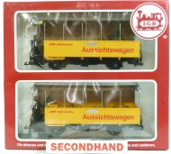 L39250 RhB Set Of 2 CHUR AROSA Sight Seeing Coach 2