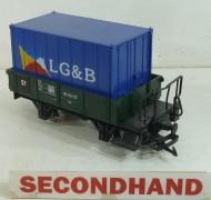 L94003 2-achser Container Load Car