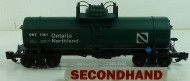413201 Aristocraft Tankcar ONR #1981