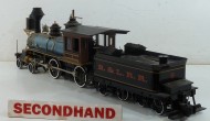91605 Denver&Rio Grande #10 4-6-0 Loco analogue