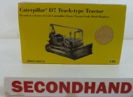 Diecast Metal Scale Model Caterpillar D7 Tractor/1:25