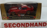 Burago Dodge Viper GTS Coupe 1997 1:24 Scale