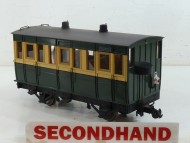 Accucraft IOM Coach with 3 figures Unboxed