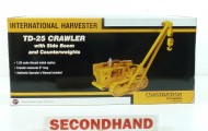 1st Gear Int. TD 25 Crawler w/Side Boom & Counterweights