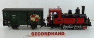 LGB Red Corpet Louvet with Sound boxcar Unboxed