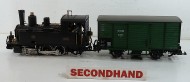 LGB Black Corpet Louvet with sound boxcar Unboxed
