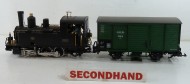 LGB Black Corpet Louvet with sound boxcar Unboxed