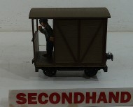 Guards Van with Figures and light 32mm unboxed