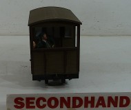 Guards Van with Figures and light 32mm unboxed