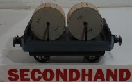 Open Wagon with Cable Drums 32mm unboxed