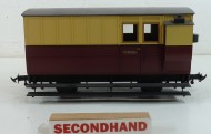 R19-24 IOM 4 wheel E Van Maroon&Cream 45mm