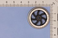 13" 7 Curly Spoke Wagon Whe 7/8 scale never use