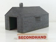 Narrow Gauge slate built engine shed