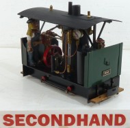 Regner Vertical Boiler Gas fired Loco 45mm unboxed