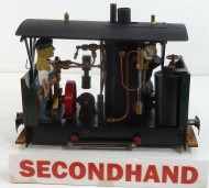 Regner Vertical Boiler Gas fired Loco 45mm unboxed