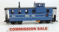 L44710 White Pass Caboose Blue/White #905