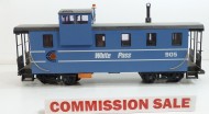 L44710 White Pass Caboose Blue/White #905