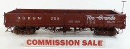AM20-505 AMS D&RGW Drop Bottom Gondola #759